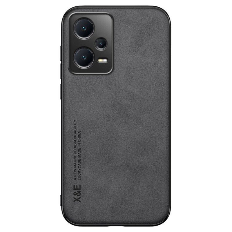 Etui do Poco X5 Pro 5G Skóra Z Efektem Skóry X&e