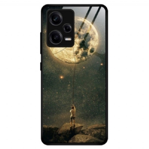 Etui do Poco X5 Pro 5G Szkło Hartowane Moon Man