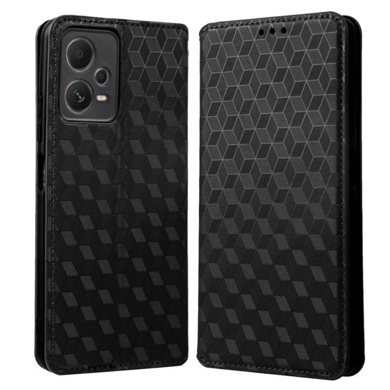 Etui Na Telefon do Poco X5 Pro 5G Etui Folio Wzór 3d