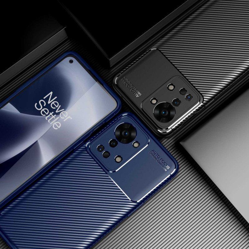 Etui do OnePlus Nord 2T 5G Elastyczne Włókno Węglowe