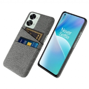 Etui do OnePlus Nord 2T 5G Tkanina O Bardzo Delikatnej Teksturze