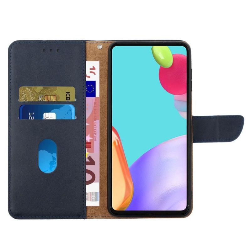 Etui Folio do OnePlus Nord 2T 5G Gładka Skóra Dotykowa