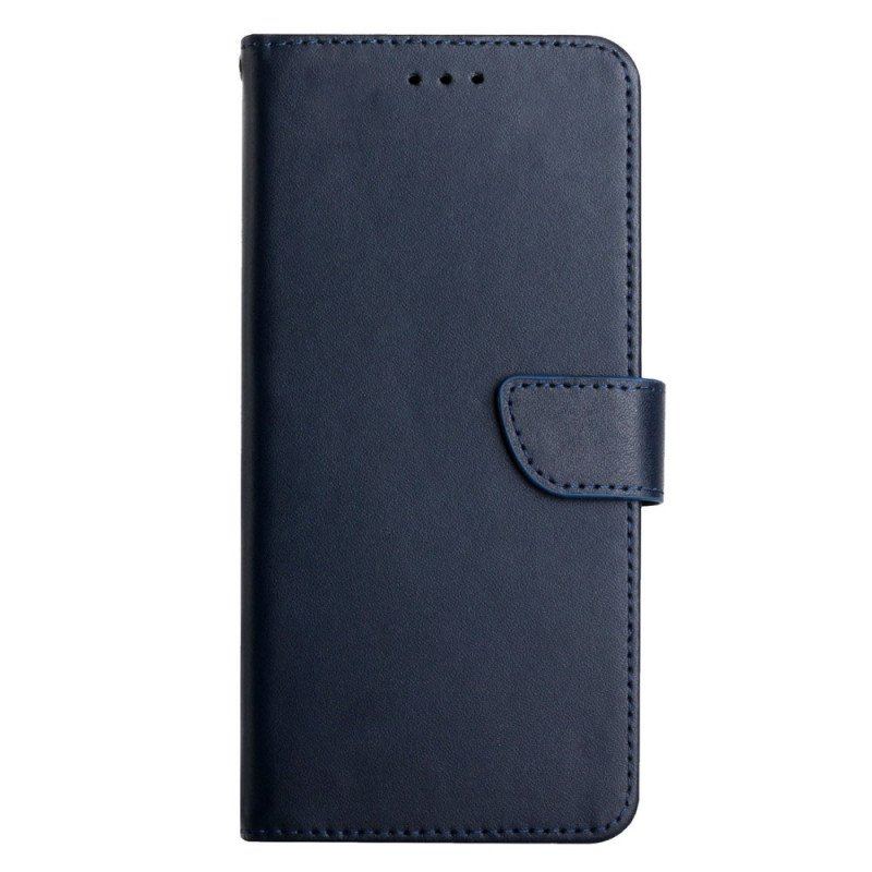 Etui Folio do OnePlus Nord 2T 5G Prawdziwa Skóra Nappa