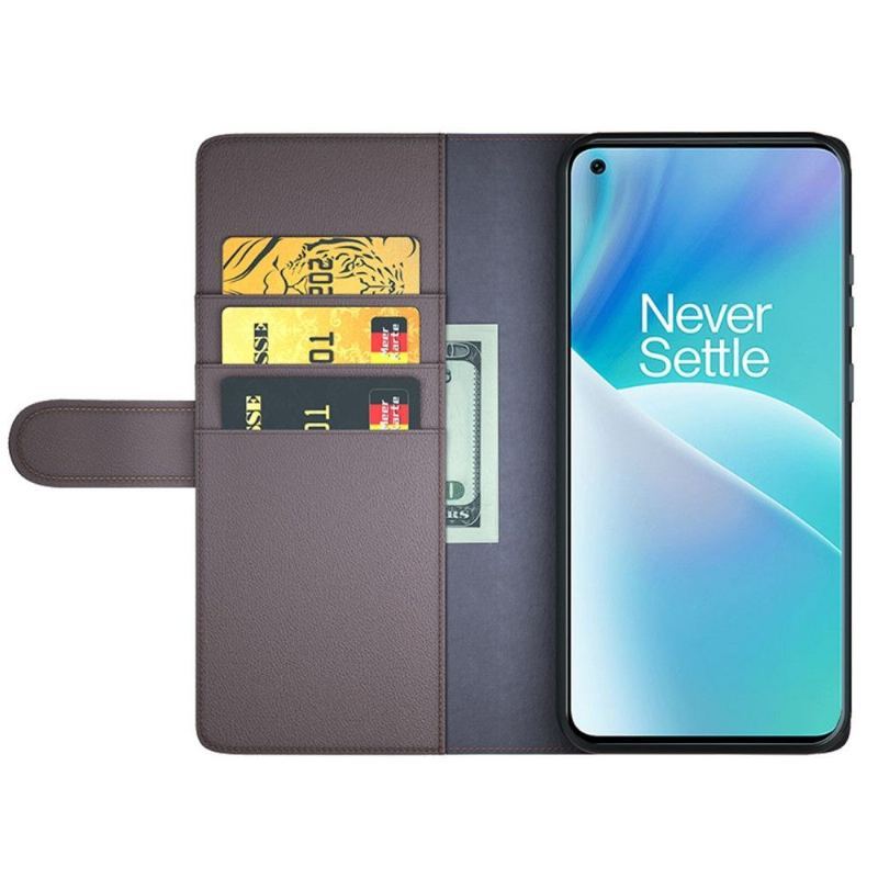 Etui Folio do OnePlus Nord 2T 5G Premium Skóra