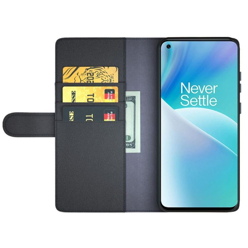 Etui Folio do OnePlus Nord 2T 5G Premium Skóra