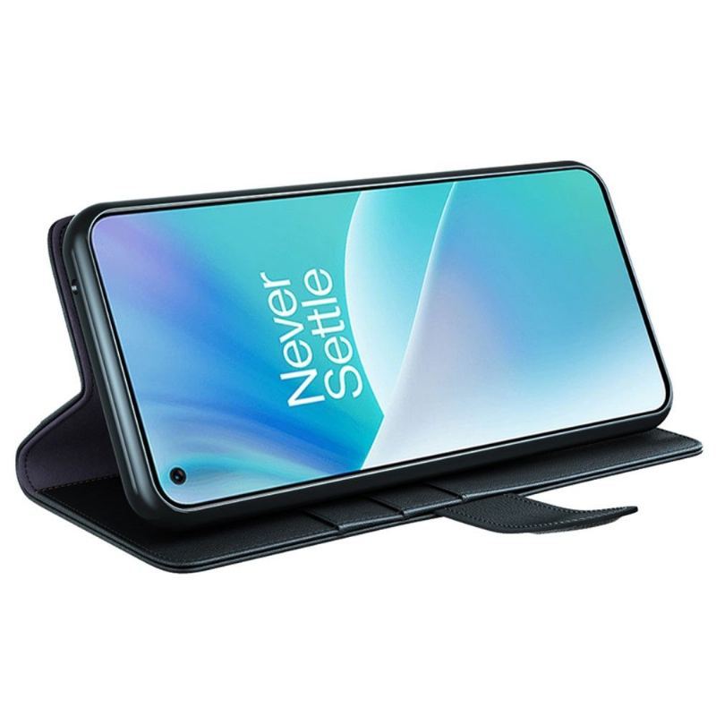 Etui Folio do OnePlus Nord 2T 5G Premium Skóra