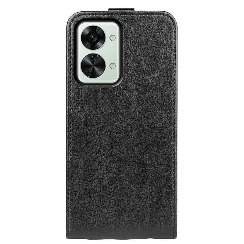 Etui Folio do OnePlus Nord 2T 5G Skórzany Futerał Pionowa Klapa