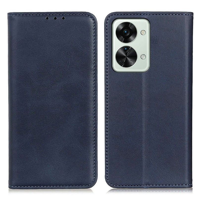 Etui Folio do OnePlus Nord 2T 5G Skórzany Futerał Simone Flip Aged Faux Leather