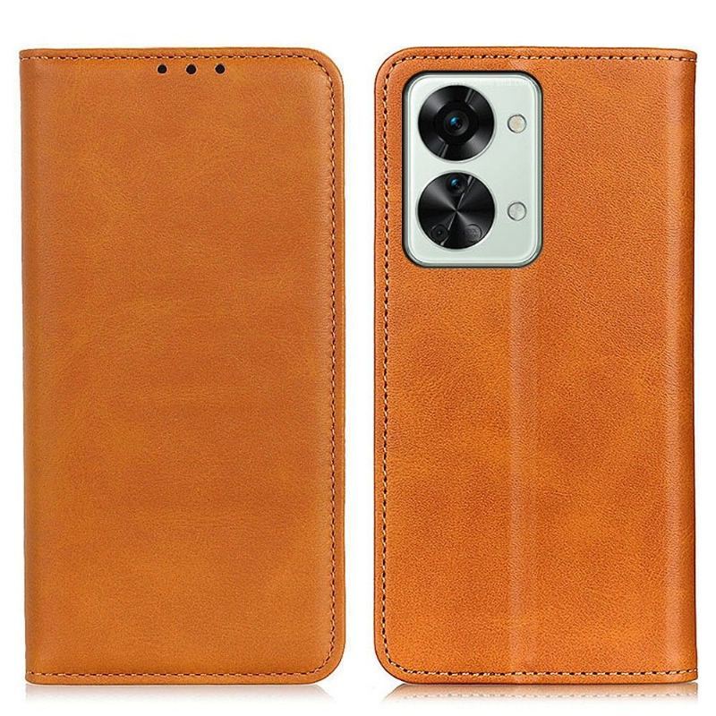 Etui Folio do OnePlus Nord 2T 5G Skórzany Futerał Simone Flip Aged Faux Leather