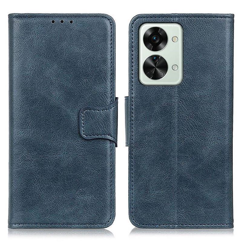 Etui Na Telefon Pokrowce do OnePlus Nord 2T 5G Biznes Etui Folio Faux Leather Folio Stand Funkcja