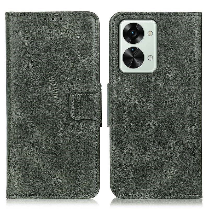 Etui Na Telefon Pokrowce do OnePlus Nord 2T 5G Biznes Etui Folio Faux Leather Folio Stand Funkcja