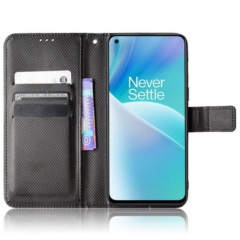 Etui Na Telefon Pokrowce do OnePlus Nord 2T 5G z Łańcuch Pasek Ze Sztucznej Skóry