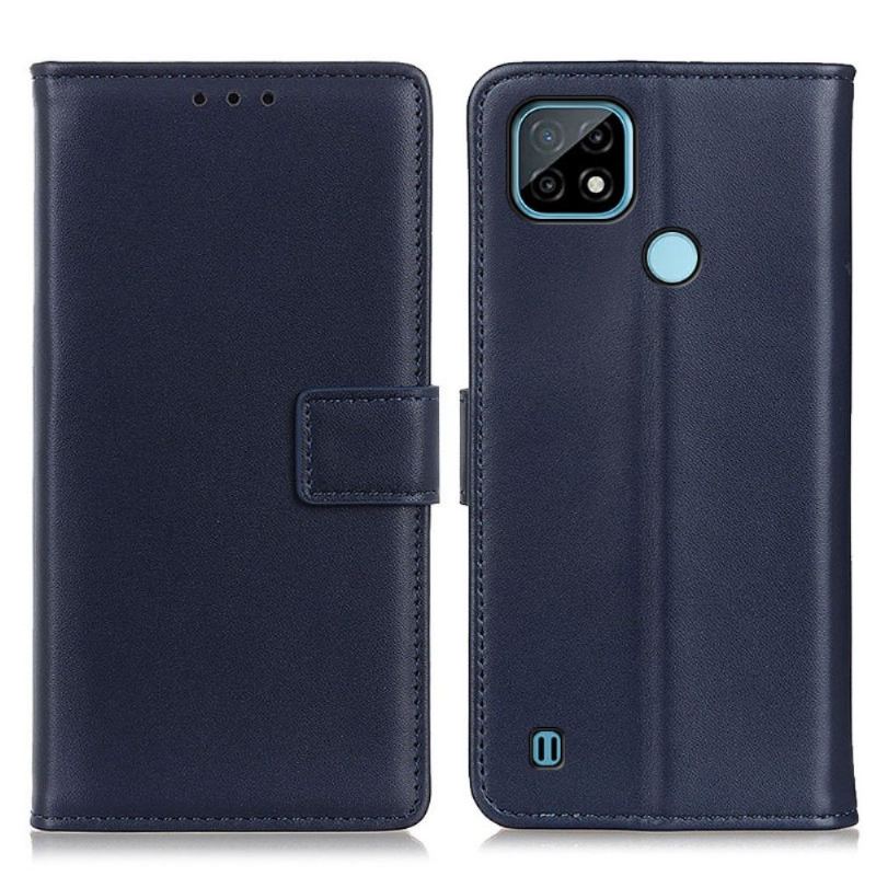 Etui Folio do Realme C21 Basic Sztuczna Skóra