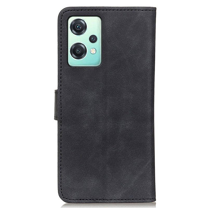 Etui Folio do OnePlus Nord CE 2 Lite 5G Khazneh Efekt Skóry W Stylu Vintage