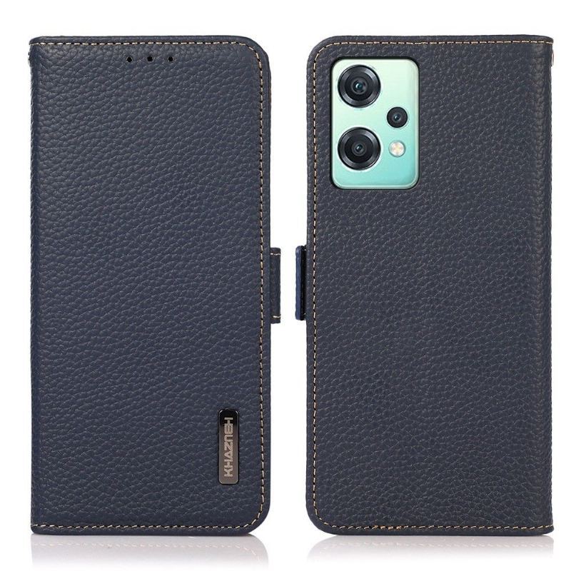 Etui Na Telefon Pokrowce do OnePlus Nord CE 2 Lite 5G Biznes Khazneh Grained Leather First