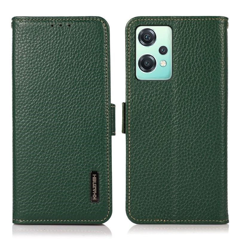 Etui Na Telefon Pokrowce do OnePlus Nord CE 2 Lite 5G Biznes Khazneh Grained Leather First