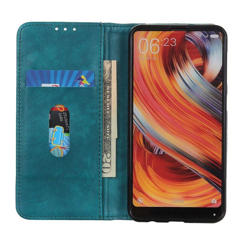 Etui Na Telefon do Honor 50 Etui Folio Elegancka Dwoina Skóry Liczi