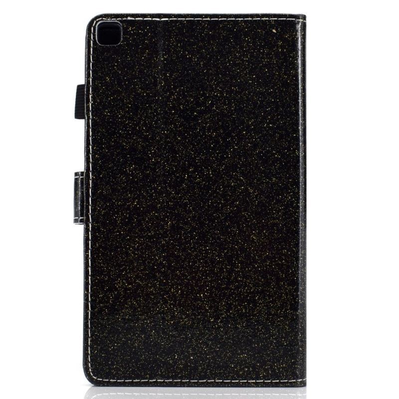 Etui Folio do Samsung Galaxy Tab S6 Lite Obrzeża Cekiny - Czarny