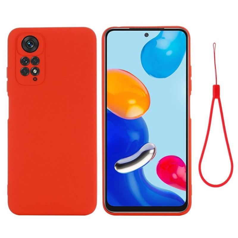 Etui do Xiaomi Redmi Note 11 / Note 11S Anti-fall Puro Płynny Silikon