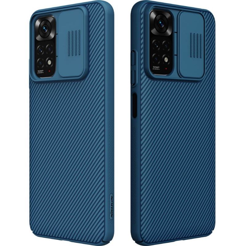 Etui do Xiaomi Redmi Note 11 / Note 11S Camshield Z Tylną Osłoną Obiektywu