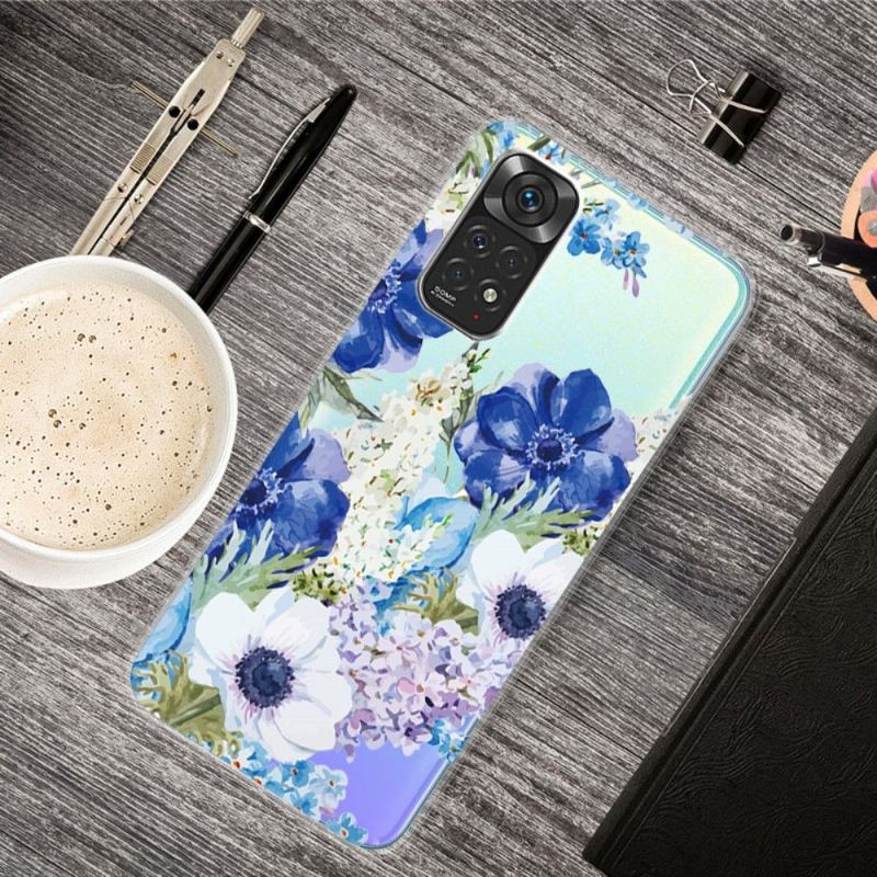 Etui do Xiaomi Redmi Note 11 / Note 11S Classic Kwiaty