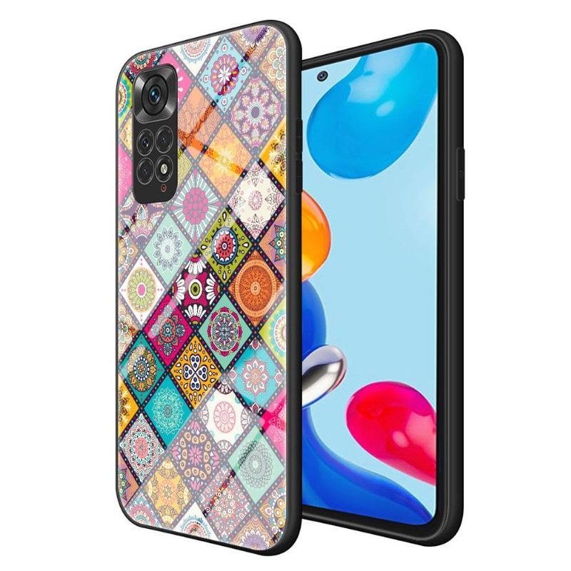 Etui do Xiaomi Redmi Note 11 / Note 11S Kalejdoskop Mandala Ze Stojakiem