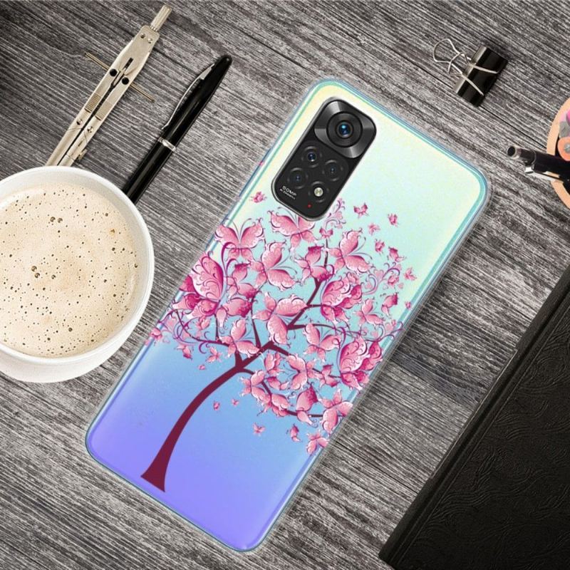 Etui do Xiaomi Redmi Note 11 / Note 11S Motyl Drzewo