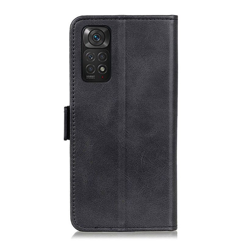 Etui do Xiaomi Redmi Note 11 / Note 11S Portfel Matowa Powłoka Skórzana