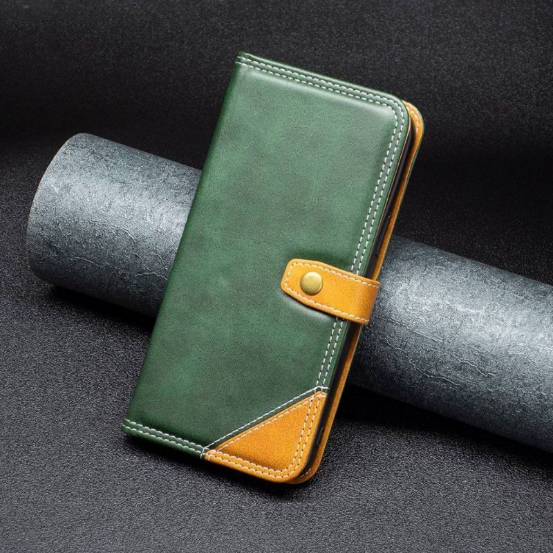 Etui Folio do Xiaomi Redmi Note 11 / Note 11S Classic Binfen Series-8 Odsłonięte Szwy