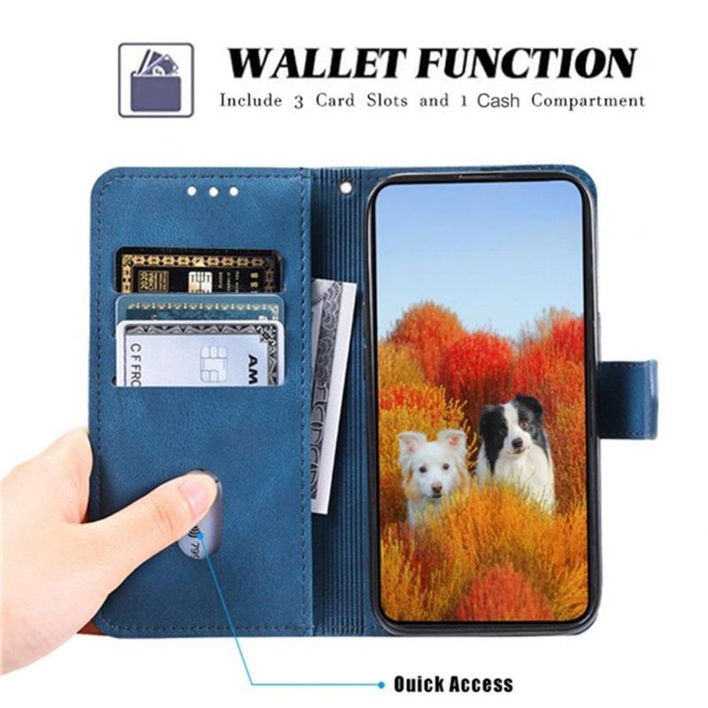 Etui Folio do Xiaomi Redmi Note 11 / Note 11S Classic Retro Uczucie 004