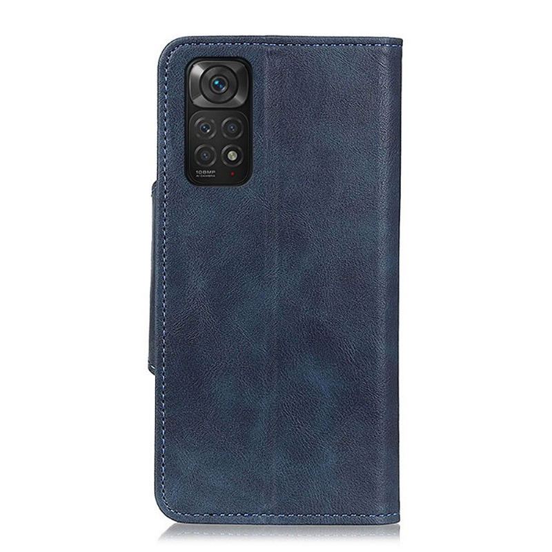 Etui Folio do Xiaomi Redmi Note 11 / Note 11S Full Protect Matowa Sztuczna Skóra