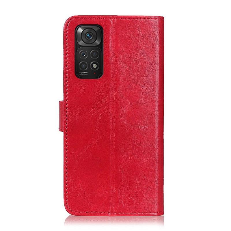 Etui Folio do Xiaomi Redmi Note 11 / Note 11S Melody Efekt Skóry Khazneh