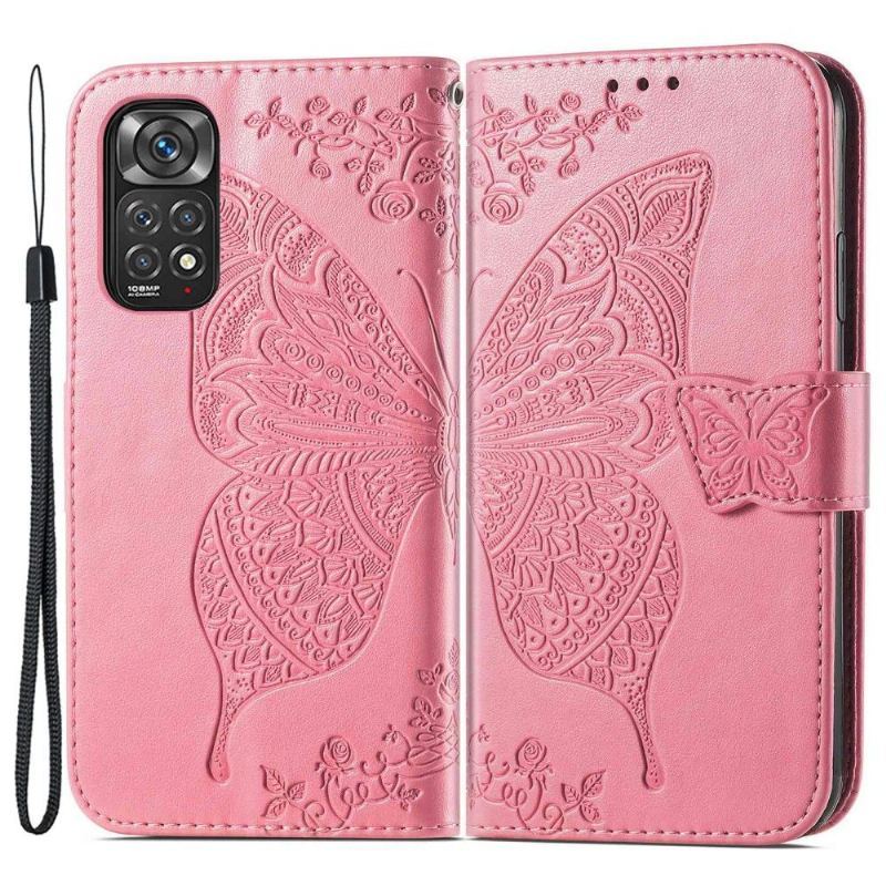 Etui Folio do Xiaomi Redmi Note 11 / Note 11S Motyl Ulga