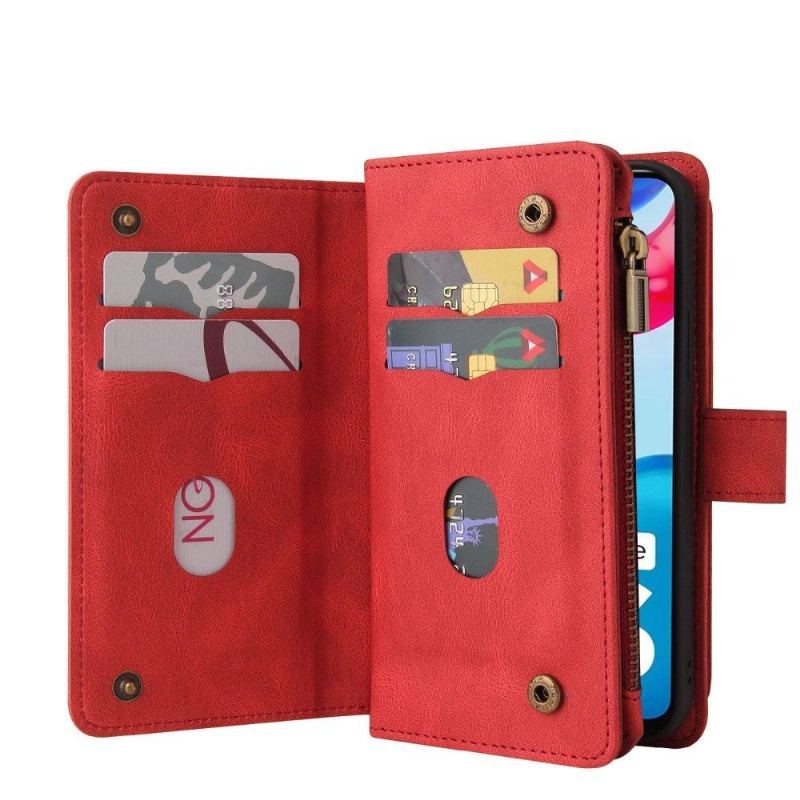 Etui Folio do Xiaomi Redmi Note 11 / Note 11S Portfel z Łańcuch