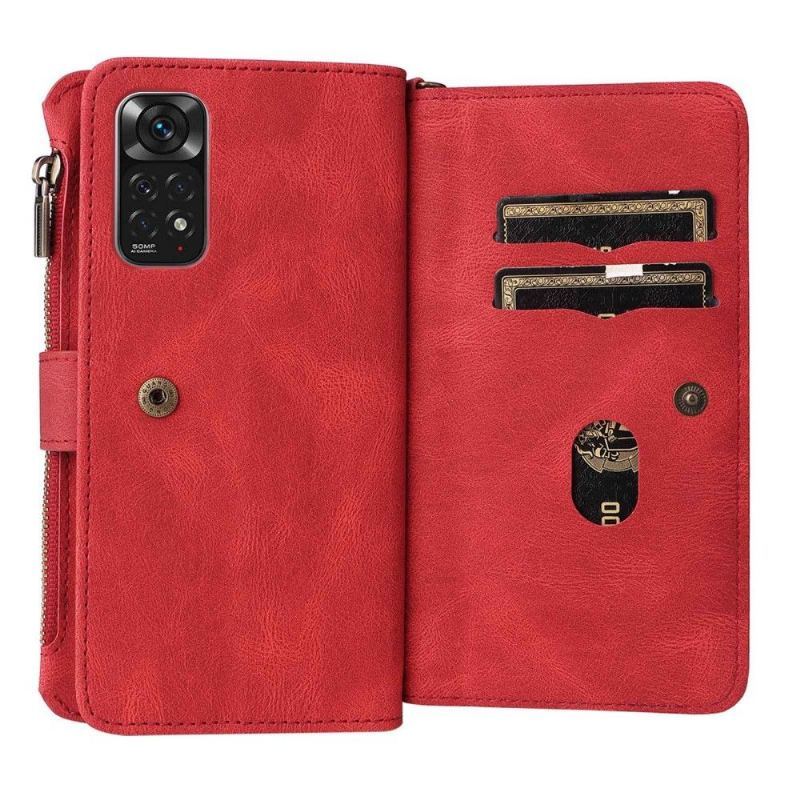 Etui Folio do Xiaomi Redmi Note 11 / Note 11S Portfel z Łańcuch