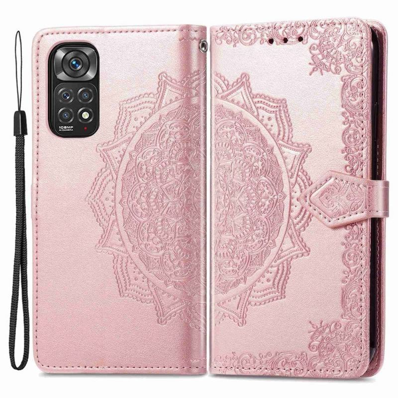 Etui Folio do Xiaomi Redmi Note 11 / Note 11S Retro Mandala