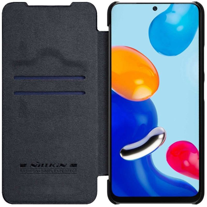 Etui Folio do Xiaomi Redmi Note 11 / Note 11S Seria Qin Efekt Skóry