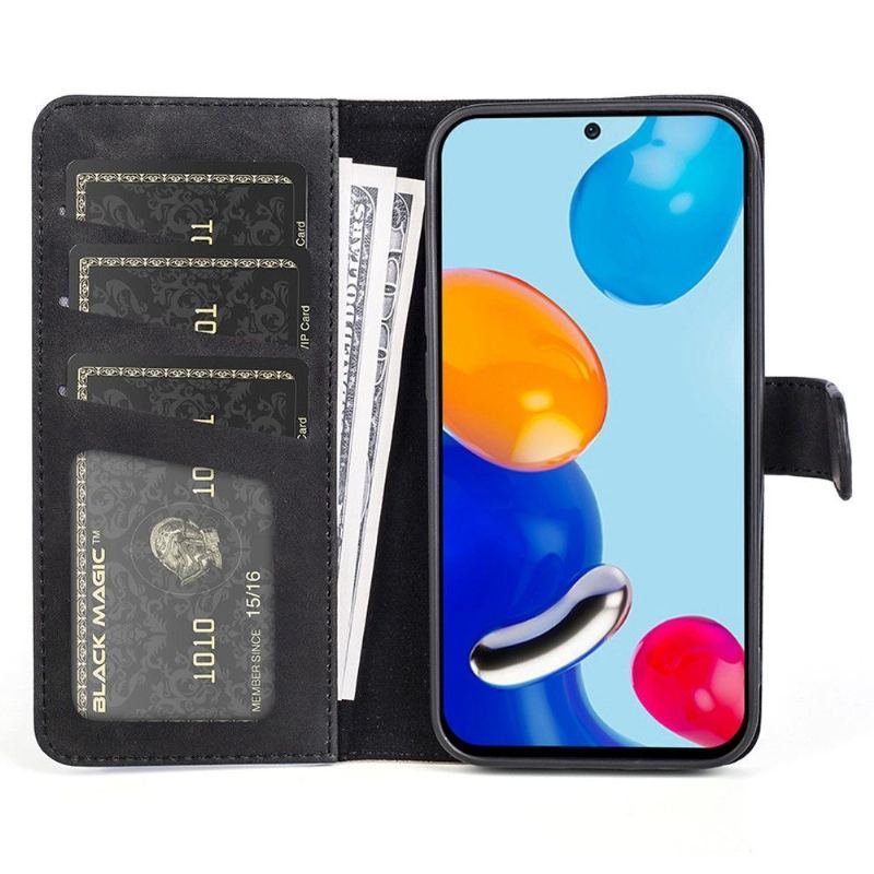 Etui Folio do Xiaomi Redmi Note 11 / Note 11S Skórzany Futerał Bicolor Folio Stojak