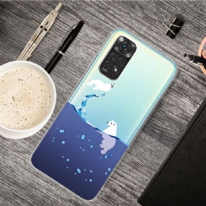 Futerały do Xiaomi Redmi Note 11 / Note 11S Foka I Niedźwiedź Polarny