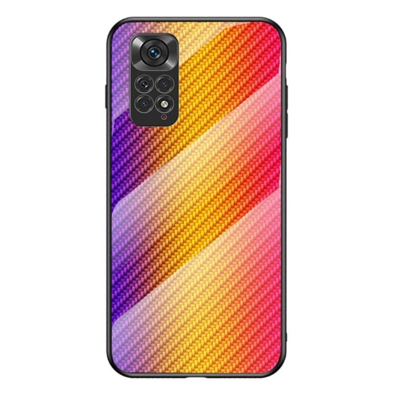 Futerały do Xiaomi Redmi Note 11 / Note 11S Szkło Hartowane Z Włókna Węglowego W Stylu