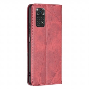 Skórzany Futerał do Xiaomi Redmi Note 11 / Note 11S Anti-fall Skórzane Etui Na Karty W Stylu Célinia