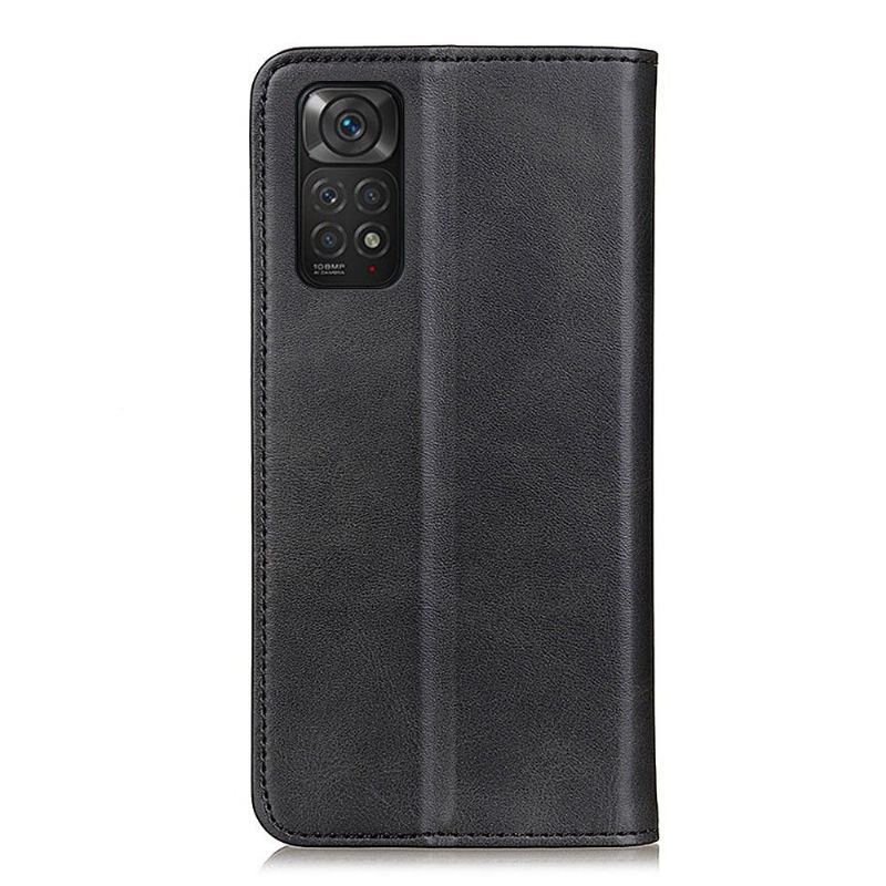 Skórzany Futerał do Xiaomi Redmi Note 11 / Note 11S Etui Folio Simone Flip Aged Faux Leather