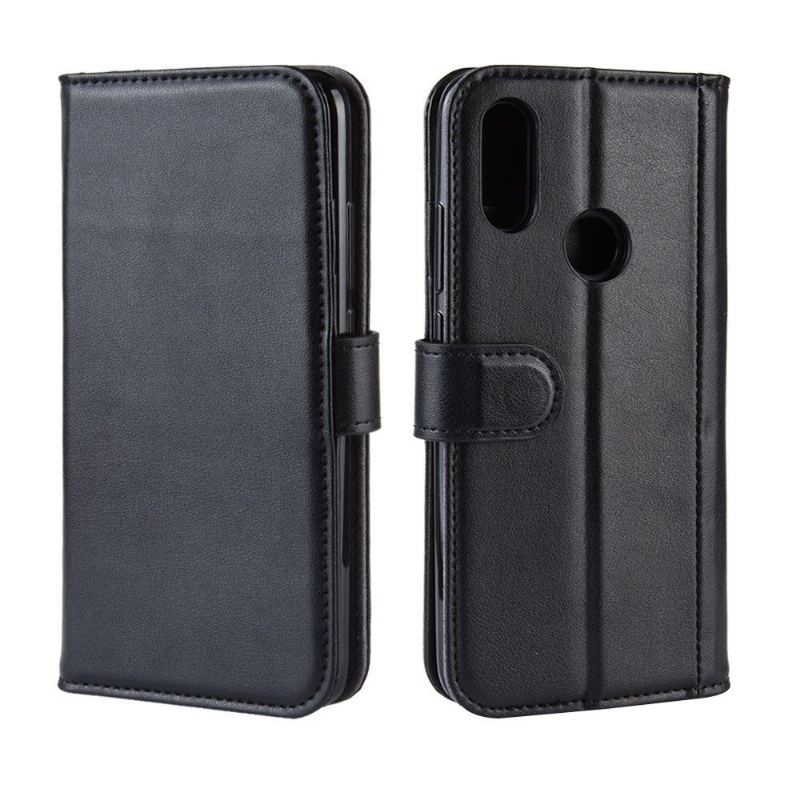 Case do Xiaomi Redmi 7 Skórzane Etui Na Karty Premium - Czarne