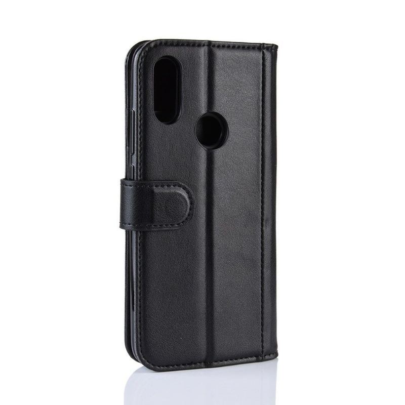 Case do Xiaomi Redmi 7 Skórzane Etui Na Karty Premium - Czarne