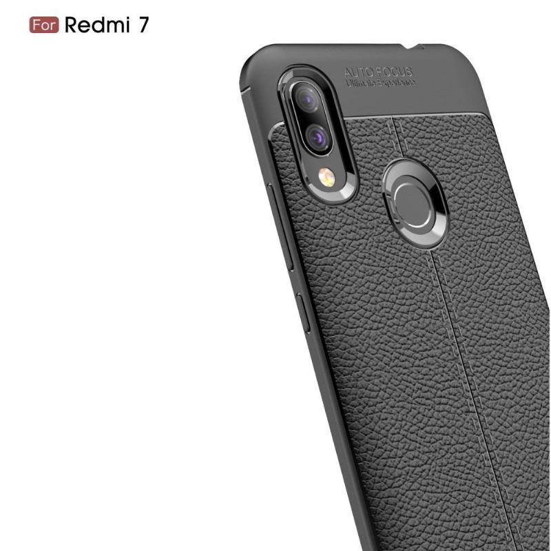 Etui do Xiaomi Redmi 7 Biznes Żel Wykończeniowy Ze Sztucznej Skóry