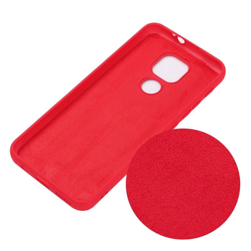 Etui do Motorola Moto G9 Play Biznes Puro Płynny Silikon