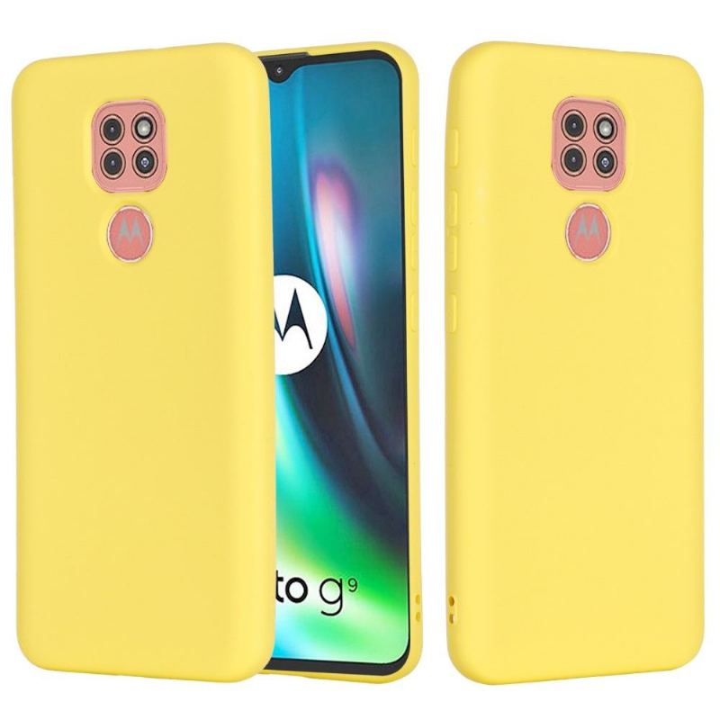 Etui do Motorola Moto G9 Play Biznes Puro Płynny Silikon