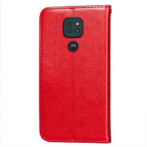 Etui Folio do Motorola Moto G9 Play Ze Sztucznej Skóry