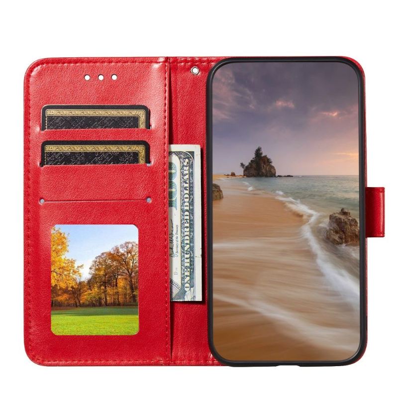 Etui Folio do Motorola Moto G9 Play Ze Sztucznej Skóry