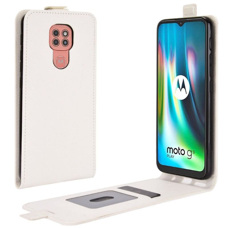 Obudowa Etui Na Telefon do Motorola Moto G9 Play Etui Folio Ze Sztucznej Skóry W Pionie